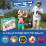 SMARTIVITY Pirate's Telescope DIY STEM Kit | Build-Your-Own Collapsible Telescope for Kids Ages 6+ | 8x Magnification - Image 6