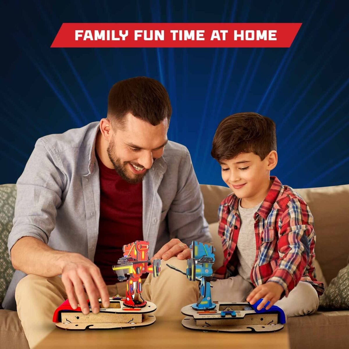 STEM Cyborg Battle Kit for Kids – Build, Play, and Battle Robots – Ages 7+ - Image 3