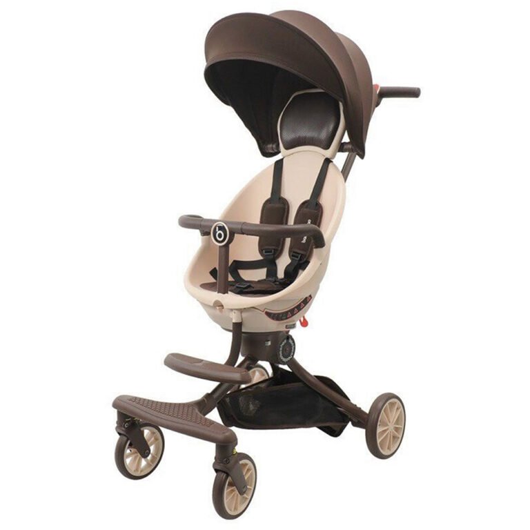 Baobaohao V18 Foldable Trolley Stroller – Caramel Milk Tea