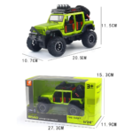 1:24 Die Cast 4WD Off Road Car (Assorted Color) - Image 3