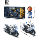 1:22 Die Cast Repair Station Bike Model - Style May Vary - Image 5