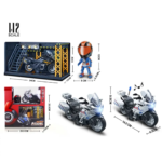 1:22 Die Cast Repair Station Bike Model - Style May Vary - Image 2