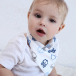 3pcs Baby Triangle Bibs (Boy) – Soft, Absorbent, and Adjustable Bib Set - Image 5