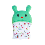 Baby Teether Rabbit Gloves – Soft Silicone Teething Mitten for 3-7 Months, BPA-Free - Image 4