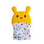 Baby Teether Rabbit Gloves – Soft Silicone Teething Mitten for 3-7 Months, BPA-Free - Image 3