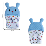 Baby Teether Rabbit Gloves – Soft Silicone Teething Mitten for 3-7 Months, BPA-Free - Image 9
