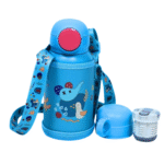 Luck Thermos Water Bottle with Strap and Holder - Image 2