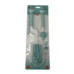 2pcs Baby Bottle Brush Cleaner Set – Gentle, BPA-Free, Easy Grip (Assorted color) - Image 4