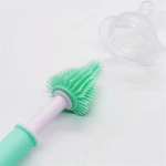 2pcs Baby Bottle Brush Cleaner Set – Gentle, BPA-Free, Easy Grip (Assorted color) - Image 7