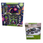 Flamingo Metallic Teapot Playset – Kids Tea Party Set with Tray, Cups & Plates - Image 3