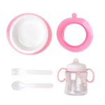 4pcs Baby Feeding Bowl Set – BPA-Free, Stackable, Easy to Clean - Image 6
