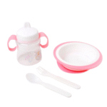 4pcs Baby Feeding Bowl Set – BPA-Free, Stackable, Easy to Clean - Image 5