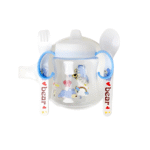 Baby Feeding Set (Bowl with Handle, Bottle, Spoon & Fork) - Image 2