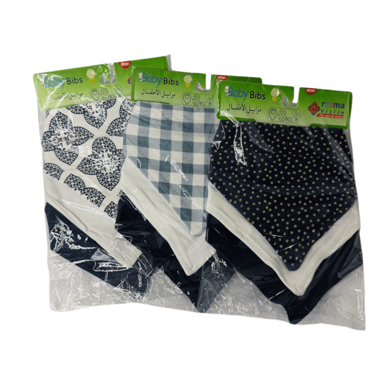 3PCS Baby Bandana Bib Set for Boys