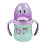 210ml Baby Feeding Bottle with Handle | Duck Design | BPA-Free | Leak-Proof - Image 3