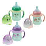 210ml Baby Feeding Bottle with Handle | Duck Design | BPA-Free | Leak-Proof - Image 2