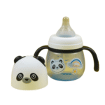 330ml Baby Feeding Bottle with Handle | Panda Design | BPA-Free | Leak-Proof - Image 3