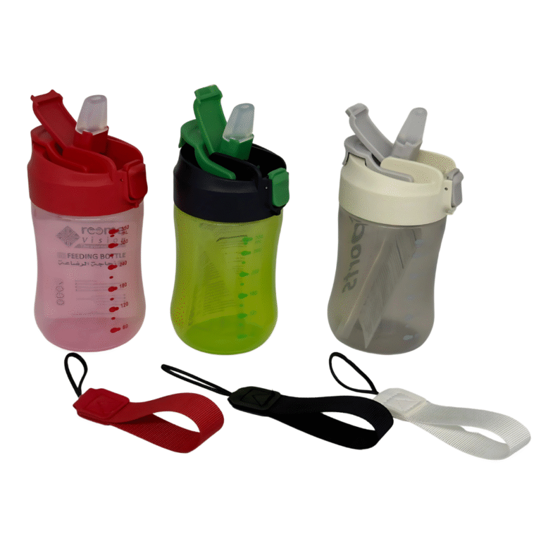 350ml Kids Water Bottle with Strap