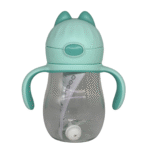 Kids Sip Water Bottle – Cute Ear-Shaped Lid, Spill-Proof, BPA-Free, Easy to Carry - Image 3