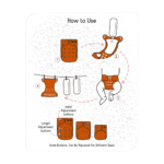 Baby Reusable Diaper – Adjustable, Soft, Eco-Friendly, Soccer Design - Image 5