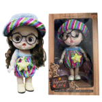 Doll with Eyeglass & Accessories - Image 2
