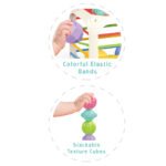 Baby Shape Sorting Toy – Montessori Educational Stacking & Sorting Box for Toddlers | Safe & Non-Toxic | 12m+ - Image 3