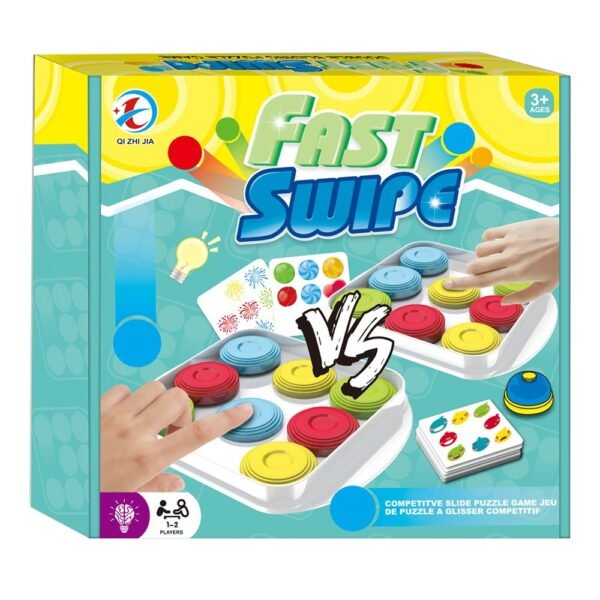 Fast Swipe Board Game - Ages 4+