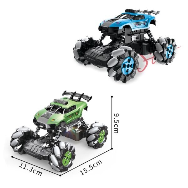 2.4 GHz Stunt Mini Climbing - Assorted Color - For Ages 6+ - LED Lights - Non-Slip - Damping Springs - Demonstration - Assorted Color