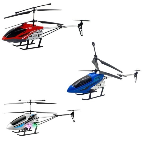 Diecast Aerial R/C  Helicopter - 1PC Color May Vary