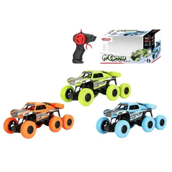 2.4 GHz & 27 MHz 1:18 Six Wheel Climbing Vehicle - 1PC Color May Vary