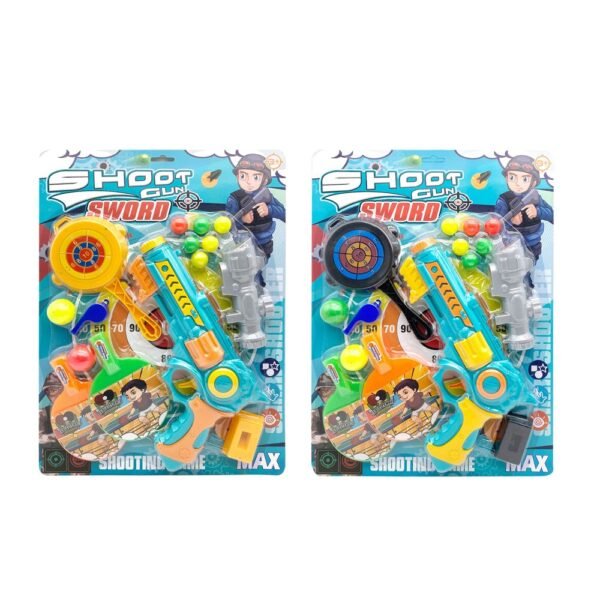 Shooting Gun Set - Shooting Time (Color May Vary)