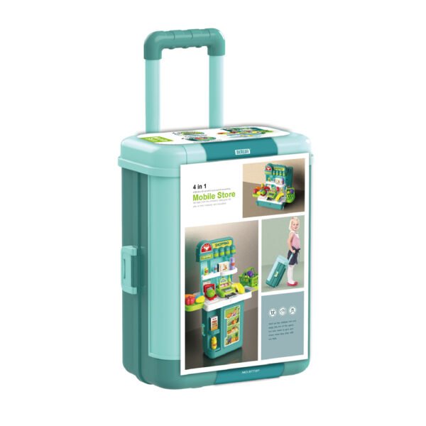 4-in-1 supermarket trolley case