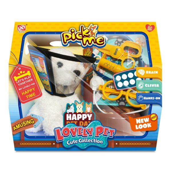 Lovely Pet Collection with Medical Dog Cone