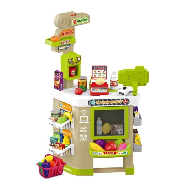 Supermarket Desk - 67 PCS Market Store Playset