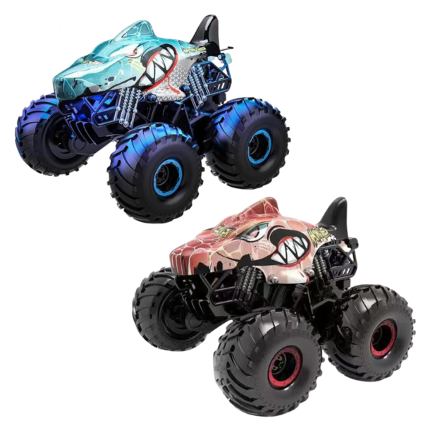 PVC Shell Spray RC Shark Standing Stunt Car