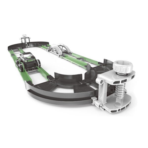 Stunt Rotate Track Roll Rail Car