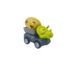 4PCS Little Dinosaur Egg Car Series - Ages 3+ - Image 3