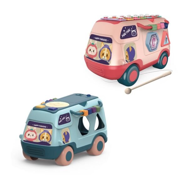 Music Piano Car - Cute Shaking Set - Early Education - 18M+ -Assorted Color
