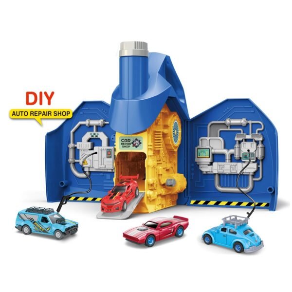 Engine Oil Drum Parking Lot - 1PC Color May Vary