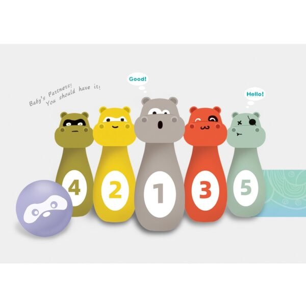 Animal Bowling Set
