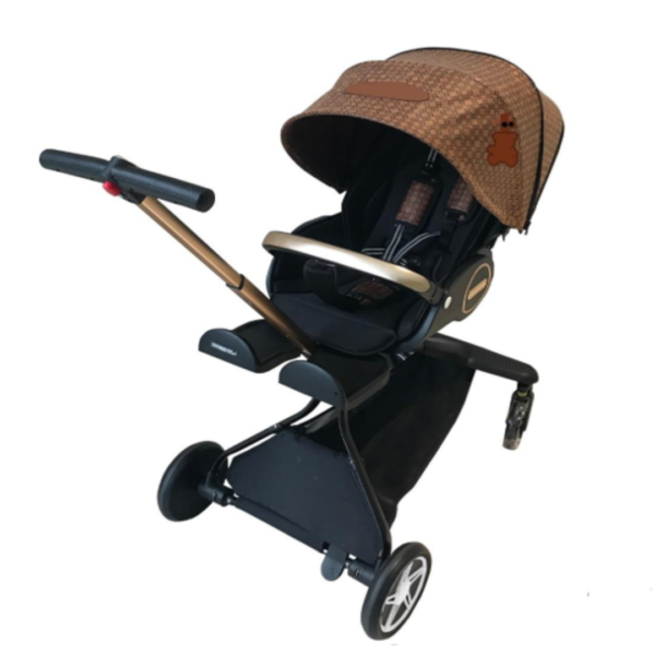 Barbne Baby Stroller V10 - Brown