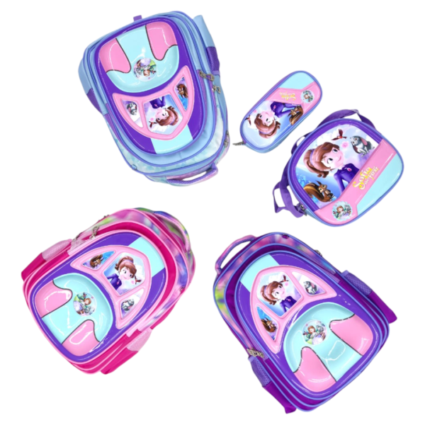 14 inch - Kids Princess Backpack Set - Girls