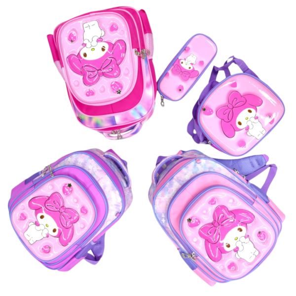 14 inch - Back to School Kawaii Backpack Set