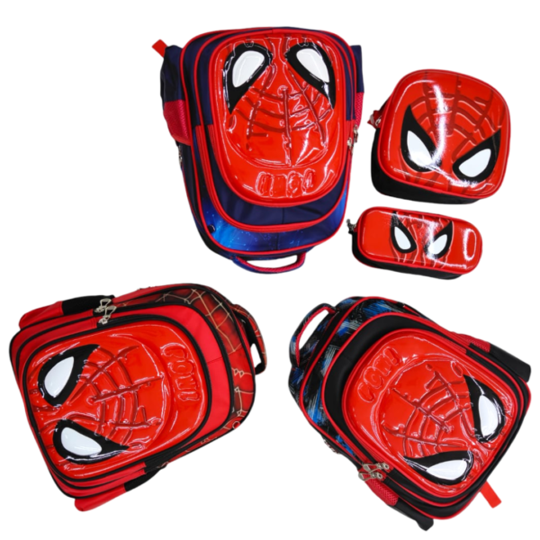 14 inch - Spider Superhero Backpack Set