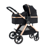 Kidilo - 2 in 1 Baby Stroller, Convertible Bassinet Pushchair