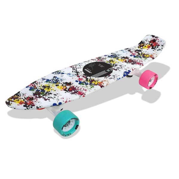 Jaspo Skateboard Retro Cruiser Penny Board Multicolor