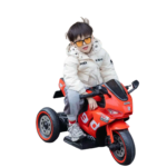 Rechargeable Ride On Motor Bike (Red) (1X12V-4.5AH,2MOTOR) - Image 3