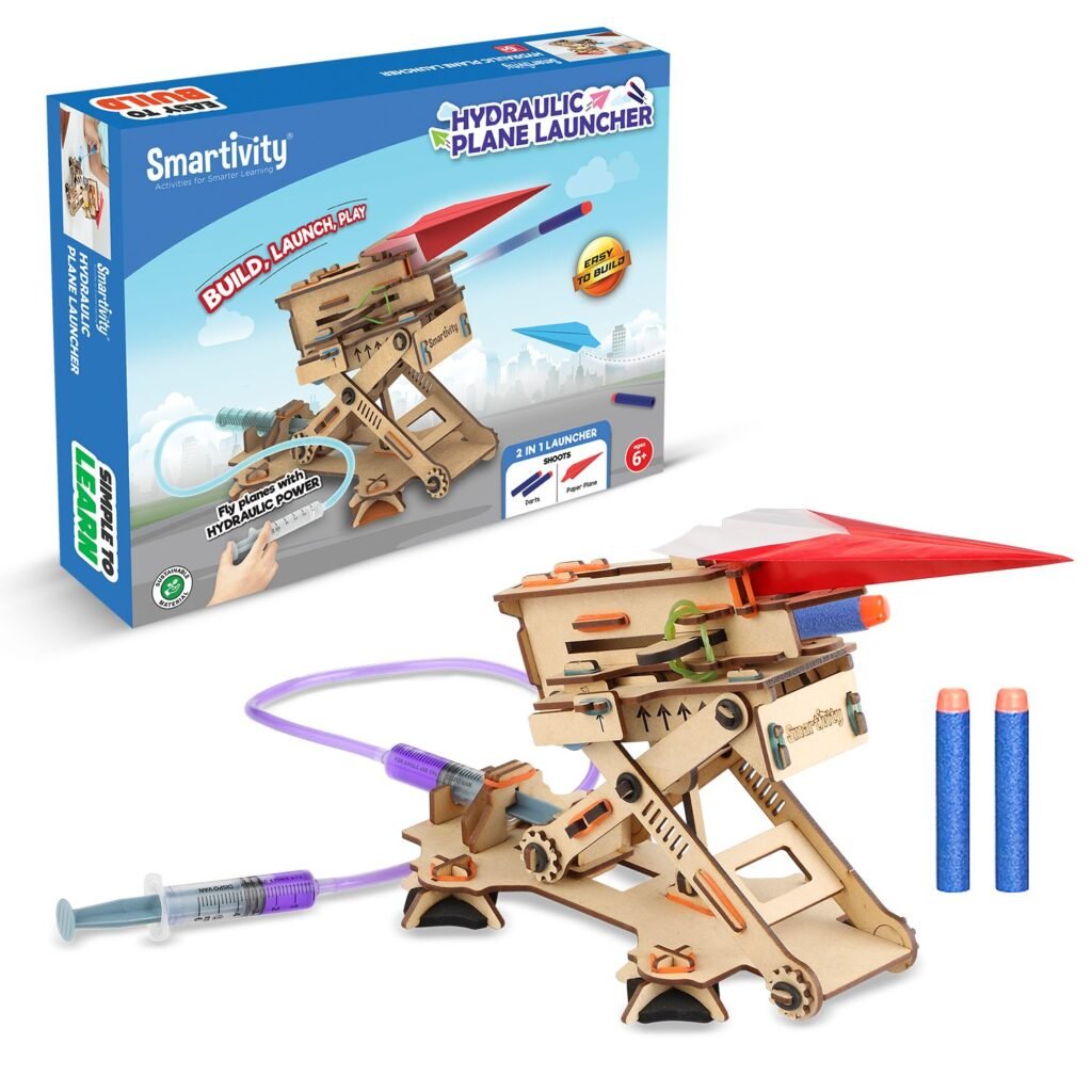 SMARTIVITY - Hydraulic Plane Launcher Kit