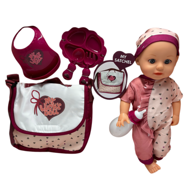 Feeding Baby Doll with Sounds