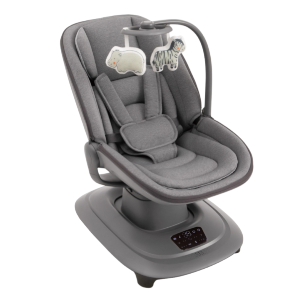 Mastela Deluxe Multi-Motion Baby Cradle (Dark Grey)